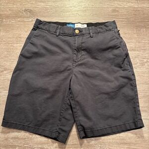Old Navy Shorts Mens 29 Navy Blue Cotton Nylon Ultimate Tech Slim Built-In Flex